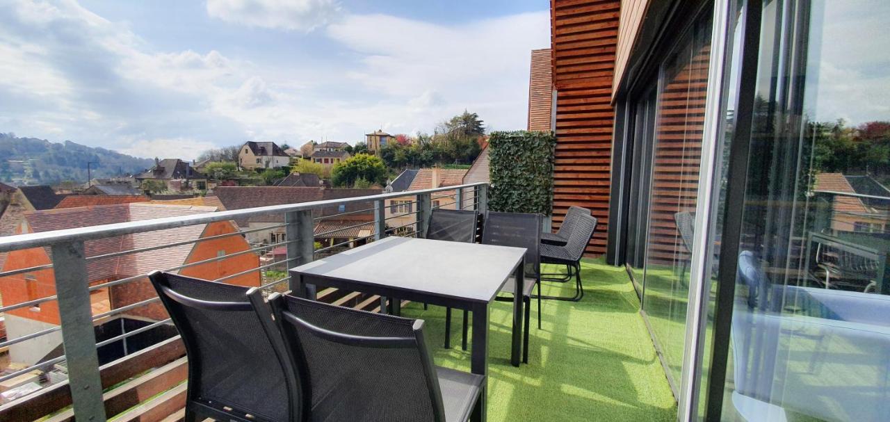 Le Coin Cosy Avec Balcon Terrasse Parking Prive Et Linge De Lit Compris Leilighet Sarlat-la-Canéda Eksteriør bilde